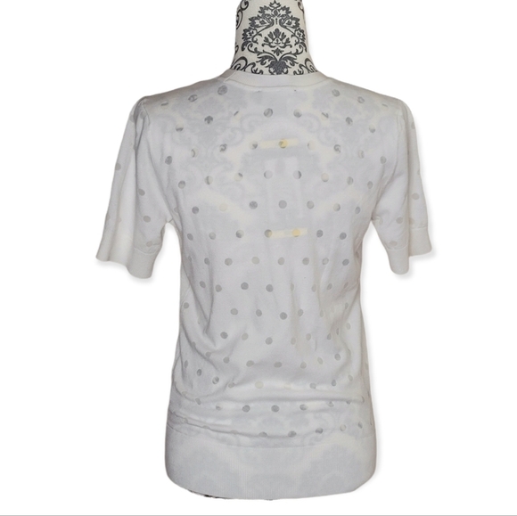 Karl Lagerfeld short sleeve sweater size small - Picture 3 of 12